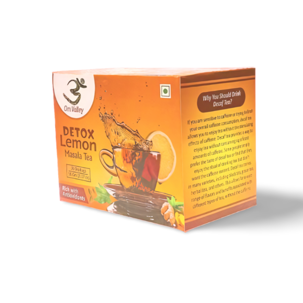 OM VALLEY DETOX  LEMON MASALA TEA